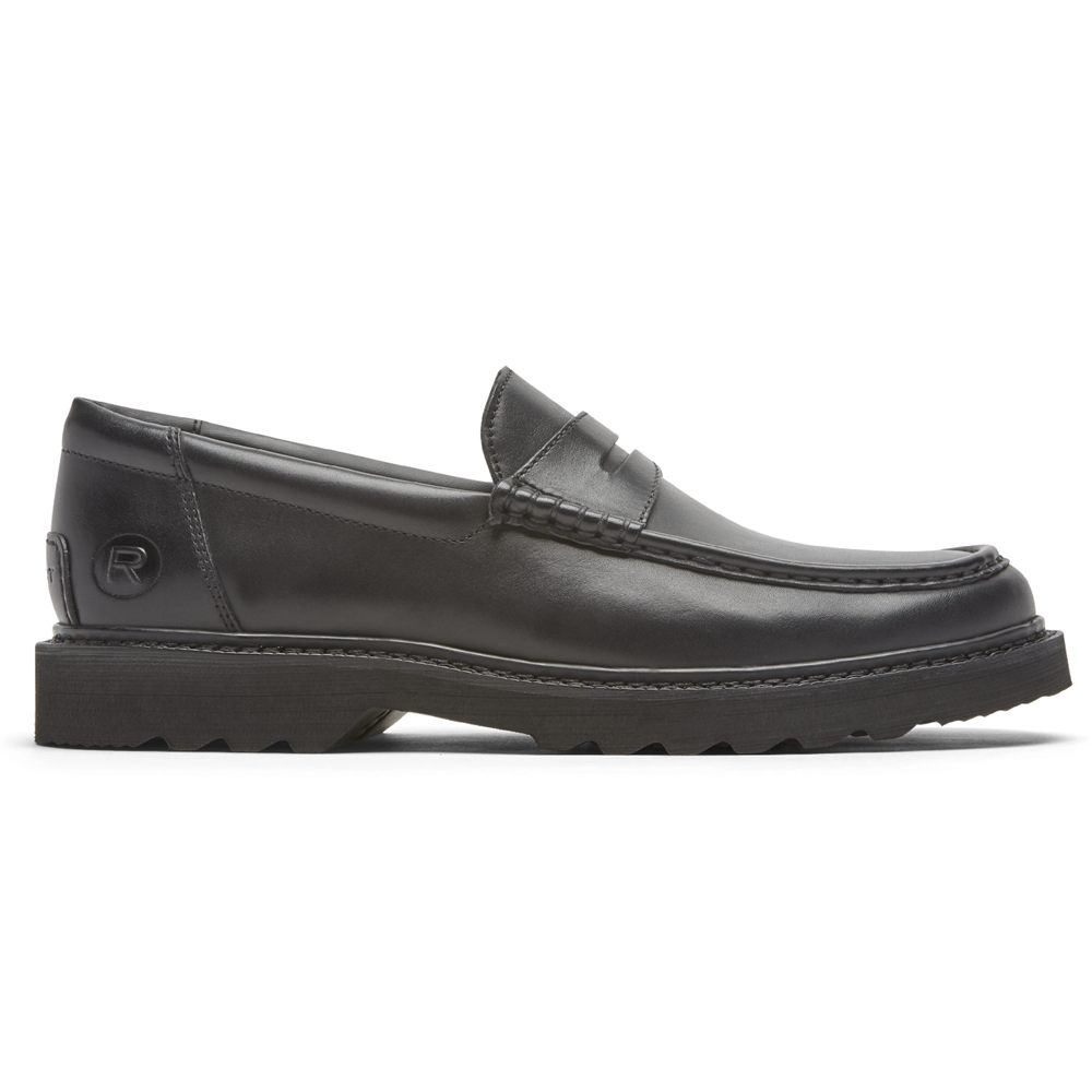 Slip-Ons Rockport Hombre Mexico - Peirson Penny Keeper Negros - LOAIJ5620